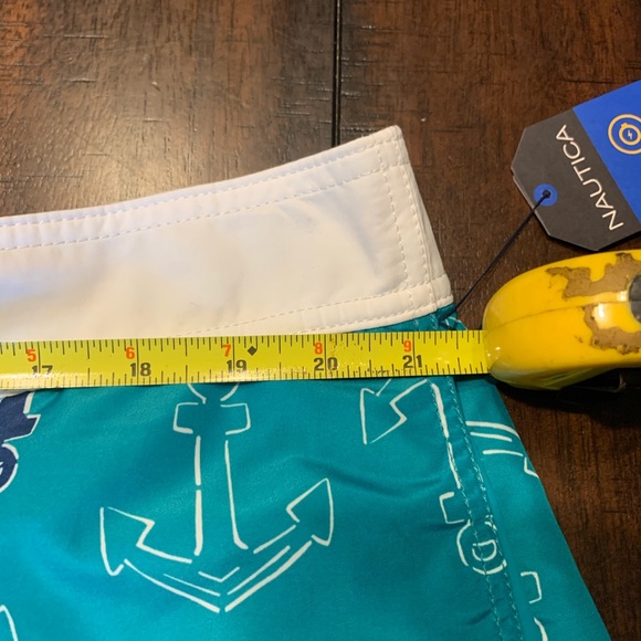 Nautica Men's AnchorPrint Half Elastic Swim XXL - Picture 6 of 8